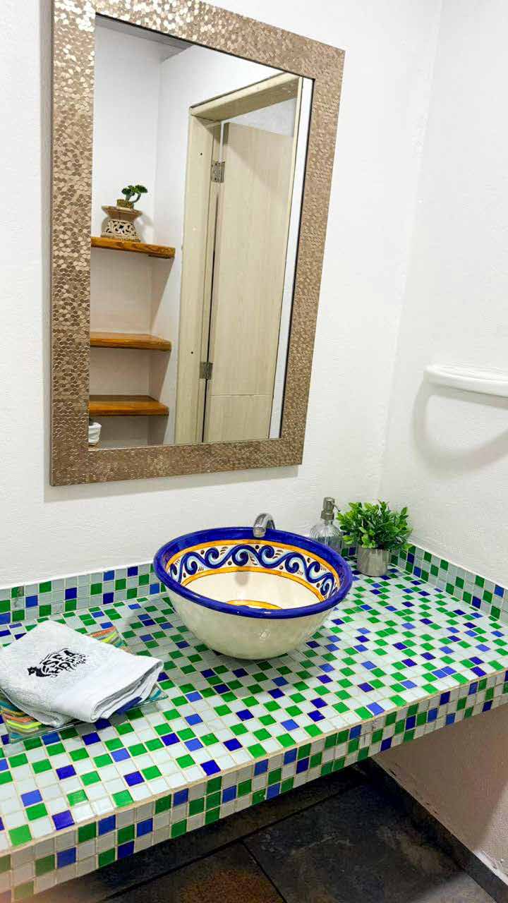 Baño social de la casa