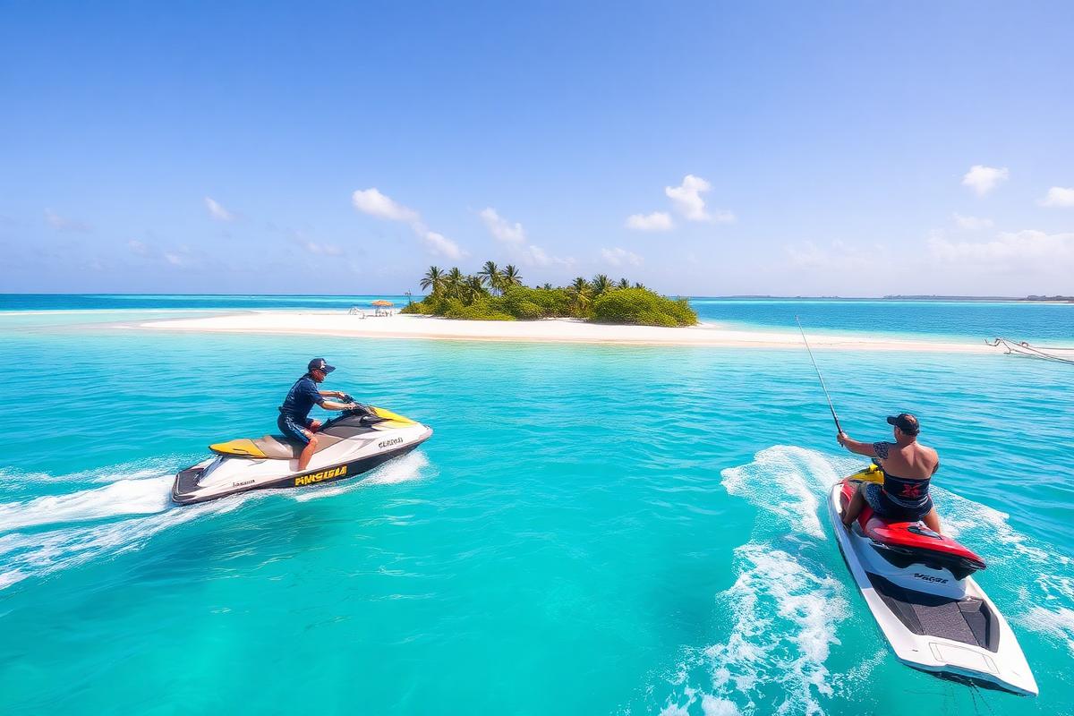 Deportes acuáticos en San Andrés para huéspedes de Sea Horse House