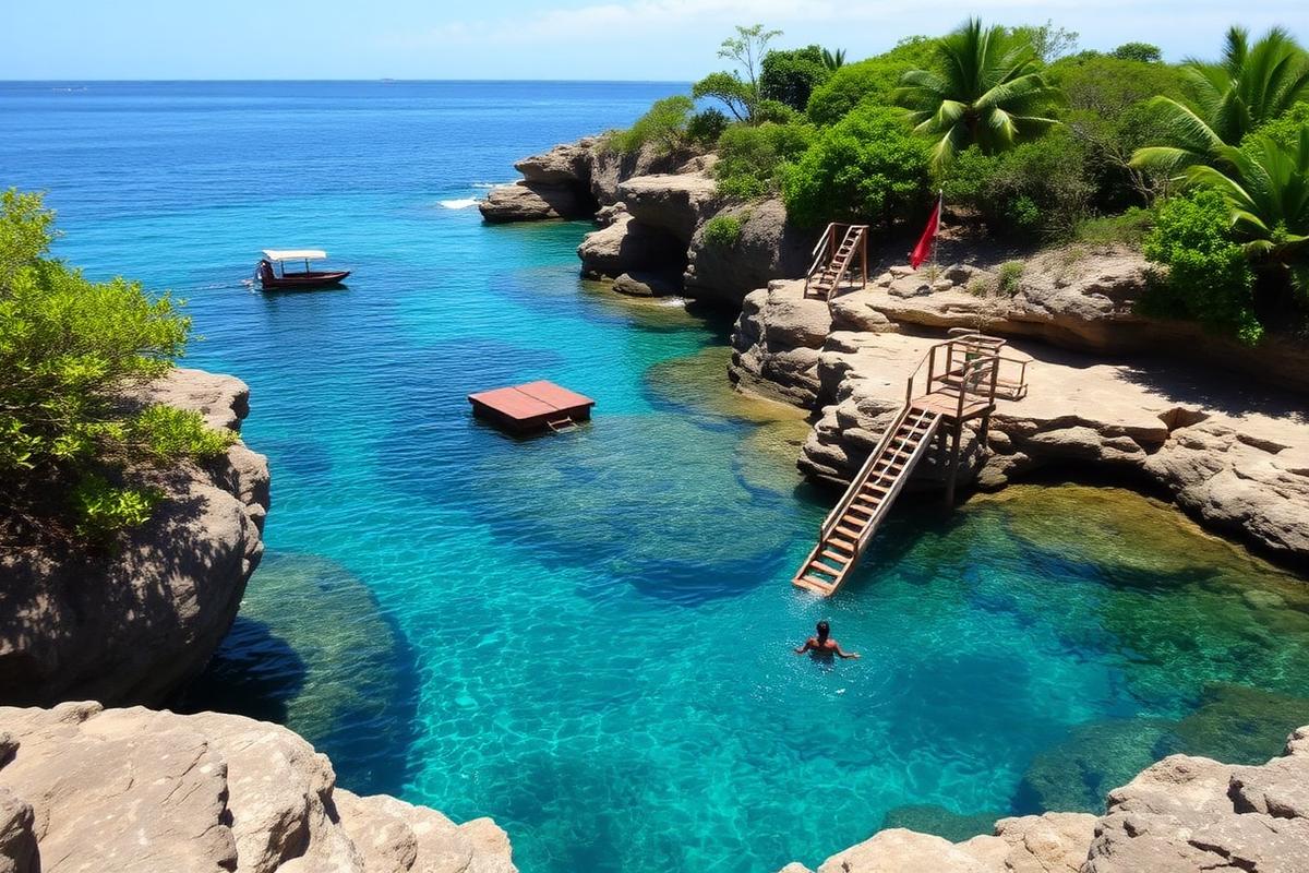 West View y La Piscinita en San Andrés, Colombia